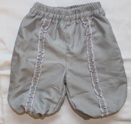 Ao72. šusťákové kalhoty dívčí 1 měsíc, 56