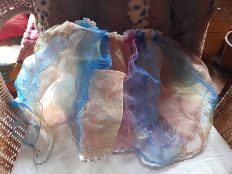 Kostým sukně víly na dohrátí,