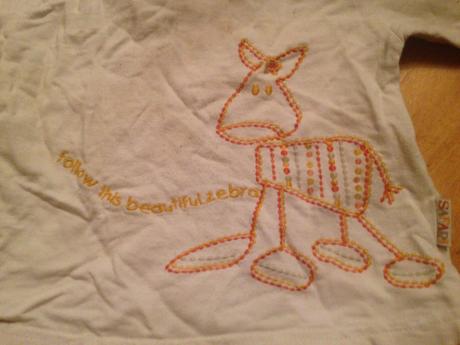 Dívčí halenka zebra vel. 68 - 74, 68