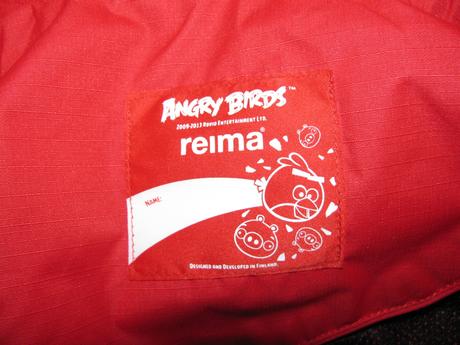 Přechodná chlapecká bunda s kapucí angry birds, reima,140