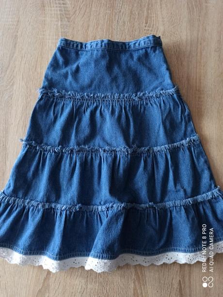 Dívčí džínová sukně, next,104