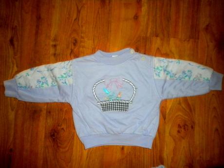 Vyteplený komplet mikči a kalhot-suprr přechodovka, 80