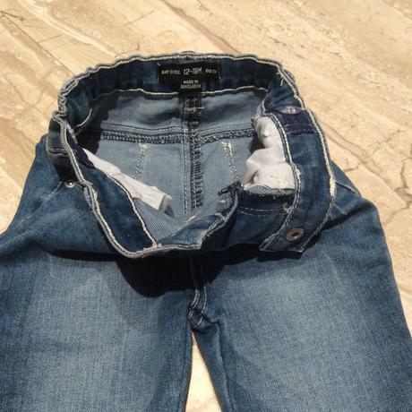 Džíny s regulací zn. denim&co., denim co,86