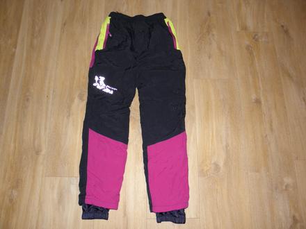 Šusťákové kalhoty s fleecem zn. wolf vel.140, wolf,140