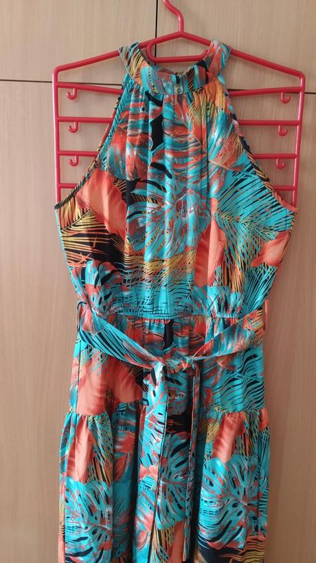 Letní šaty, vel.l - nové, 40 / l