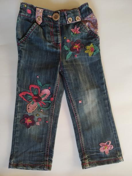 Vyšívané džíny next, next,98