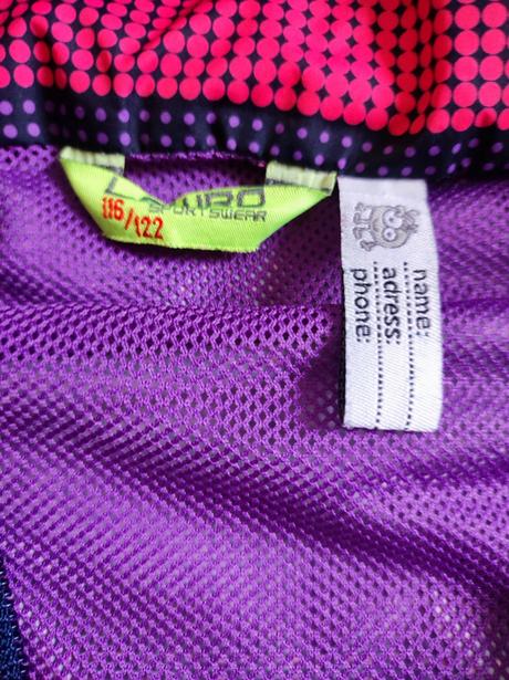 Šusťáková bunda lewro 116-122, lewro,116