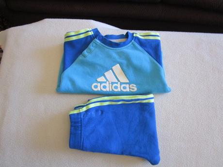 Modrá tepláková souprava adidas, vel. 74, adidas,74