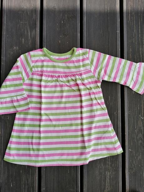 Pruhované tričko/tunika, marks & spencer,104