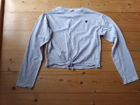Tričko do pasu, h&m,158