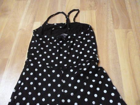 Puntíkatý letní overal vel. xxs, primark,176