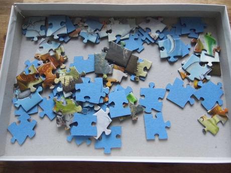 Puzzle dinosauři 66ks, 