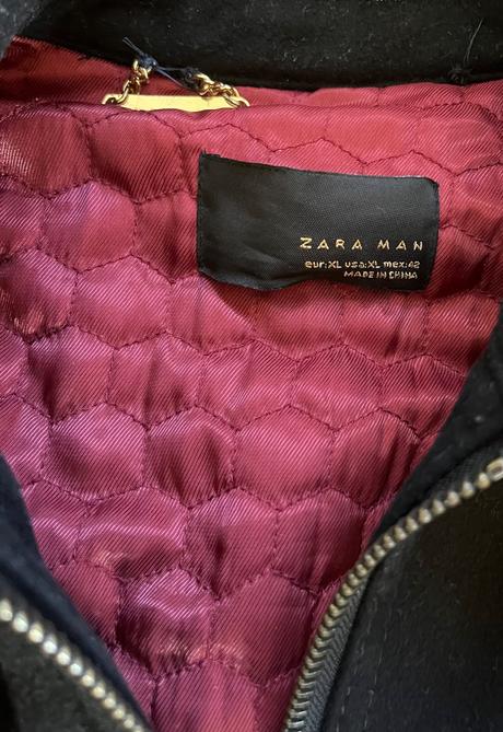 Pánská bunda zara, vlna, kašmír, zara,xl