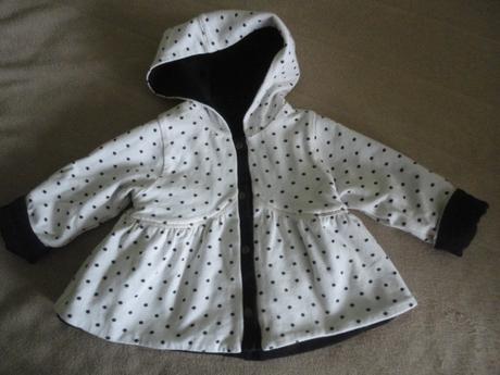 Jako nový oboustranný kabátek catimini, vel. 68, 68