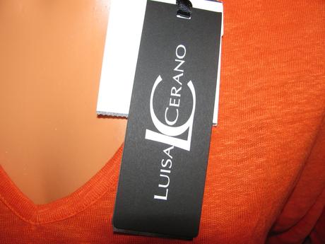 Dámská krásná lososová halenka luisa cerano, 38