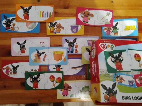 Bing logic, první puzzle pro malé děti,