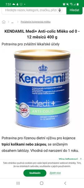 Zkušenosti s Kendamil Medi+ Anti-colic: Pomáhá při kolikách?