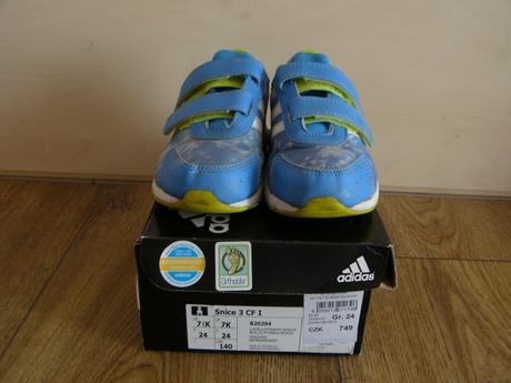Dětské sportovní boty adidas, vel.24, adidas,24