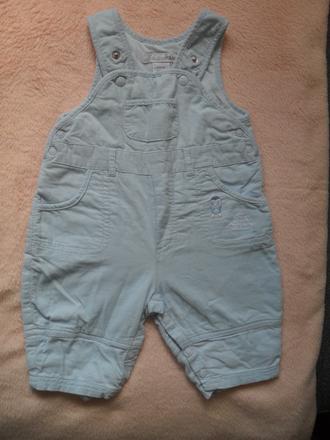 Manžestrové lacláčky s tučňáčkem, h&m,56