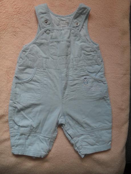 Manžestrové lacláčky s tučňáčkem, h&m,56