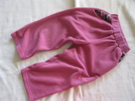 Fleesové kalhoty, 116