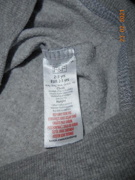 Chlapecká mikina, f&f,98