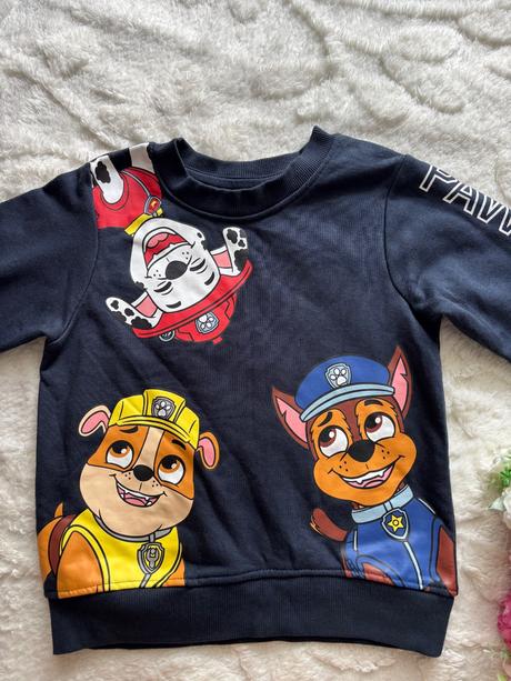 K9/ mikina paw patrol - v.3/4 roky, h&m,104