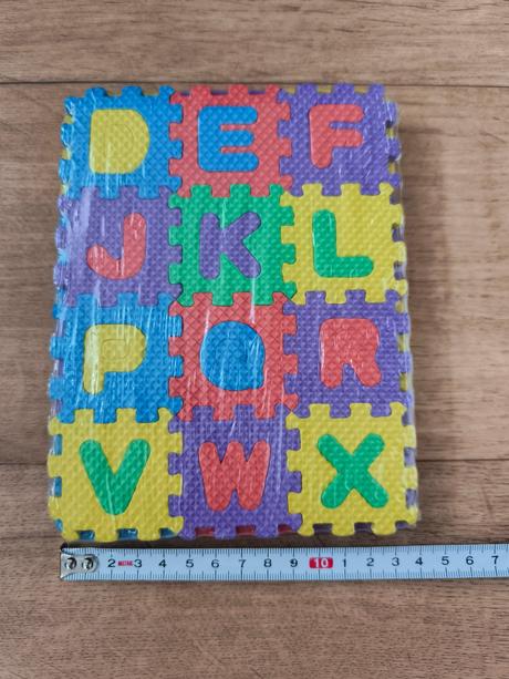 Pěnové puzzle abeceda,