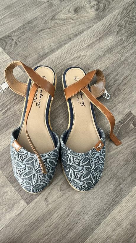 Sandále, espadrilky, mustang,41