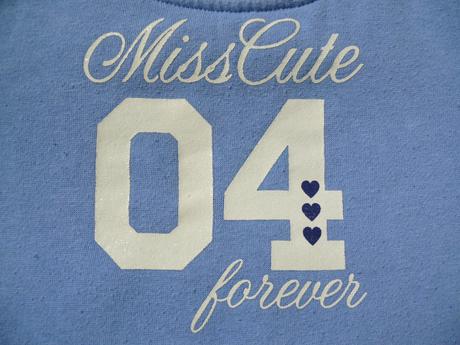 Dívčí mikinka s číslem, dopodopo,110