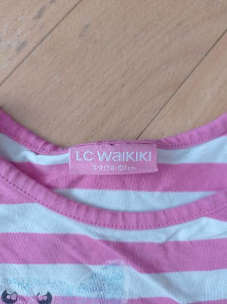 Triko dlouhý rukáv 98/104 kočky, cherokee,98