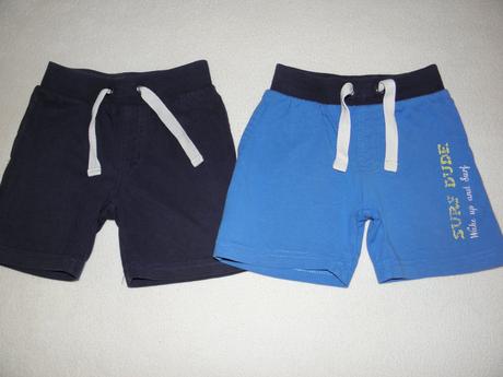 2x bavlněné kraťasy zn. lupilu vel.86/92, lupilu,86