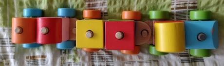 Viga dřevěná mašinka,