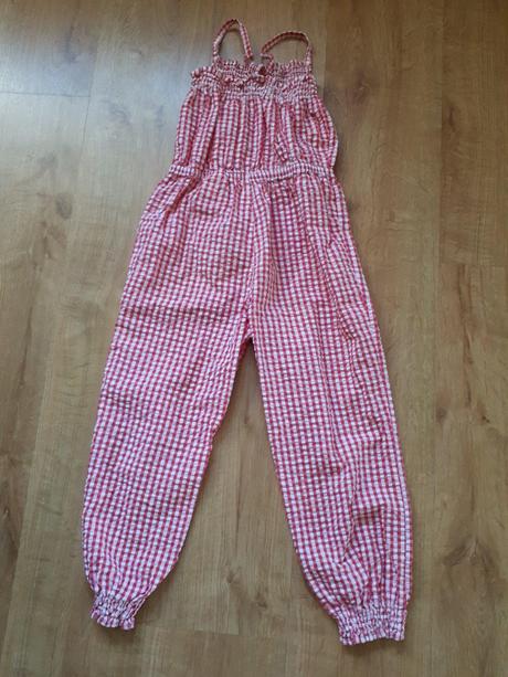 Peckovní lehoučký kalhotový overal, h&m,116
