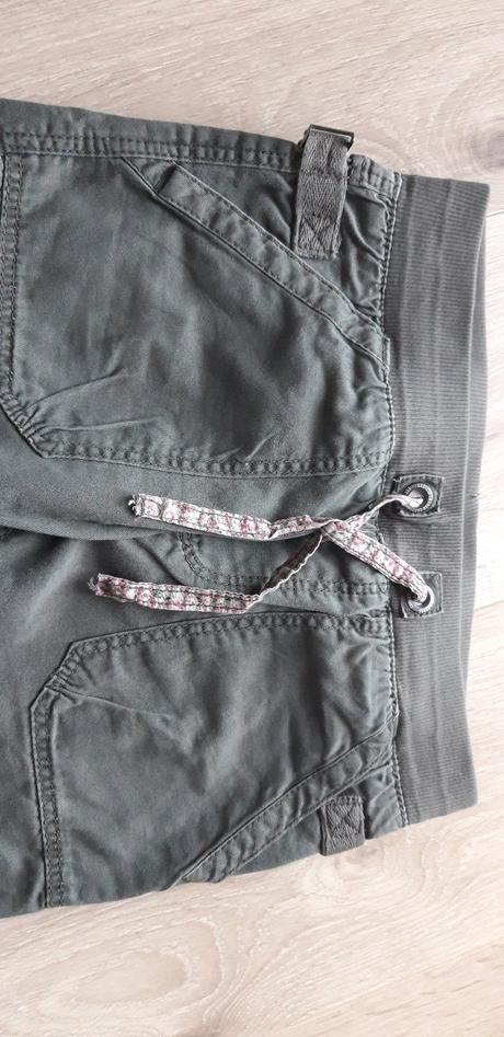 Krásné plátěné kalhoty zn. h&m vel. 140, h&m,140