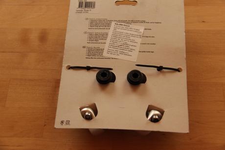 Rohy na řídítka bbb three-d bbe-05 stříbrné,