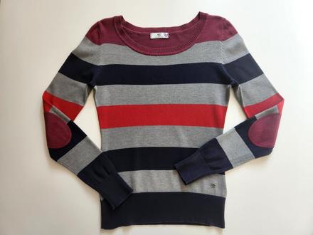 Slabý pruhovaný svetr vel. 36-38 / s-m, m