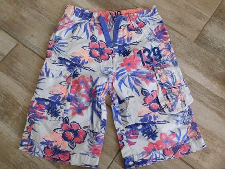 Plátěné chlapecké kraťasy, next,140
