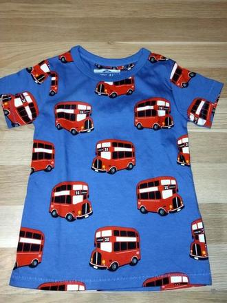 Modré tričko s busy 92 next, next,92