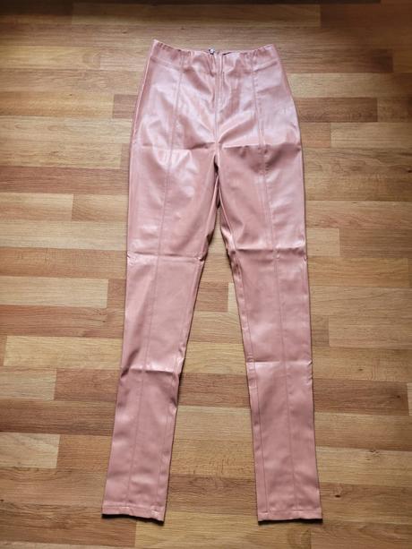 Koženkové kalhoty,zn.wanderdoll,vel.xs/34, xs