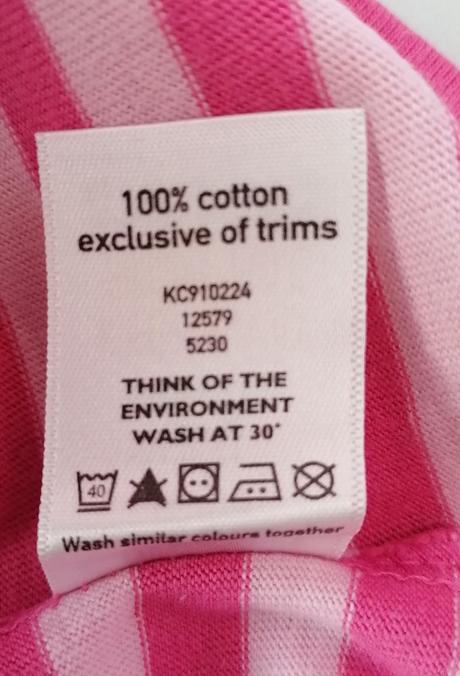 Bavlněné pruhované tričko vel 116, cherokee,116