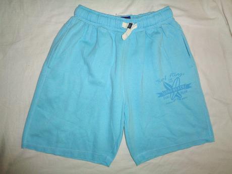 Luxusní tyrkysové teplákové kraťasy, next,158