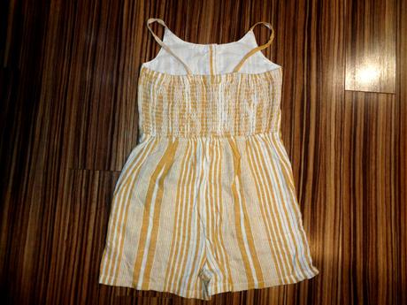 Vzdušný pruhovaný pruhovaný letní overal, girl2girl,134