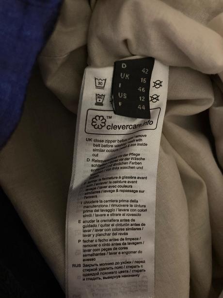 Lněná sukně esprit / vel. 42, esprit,xl