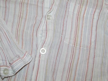 Košile s mačkaným efektem, h&m,86