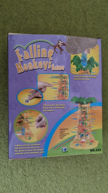 Hra padající opičky,