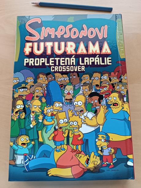 Komiks simpsonovi futurama (velká kniha+desky),