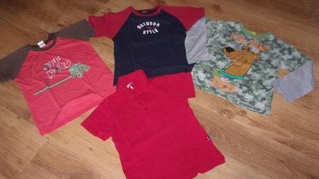 Trička vel. 104/110, 104