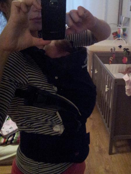 Posed malého miminka v Manduce