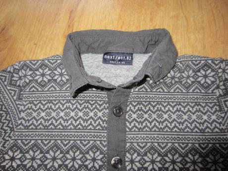 Luxus tričko s límečkem, next,80